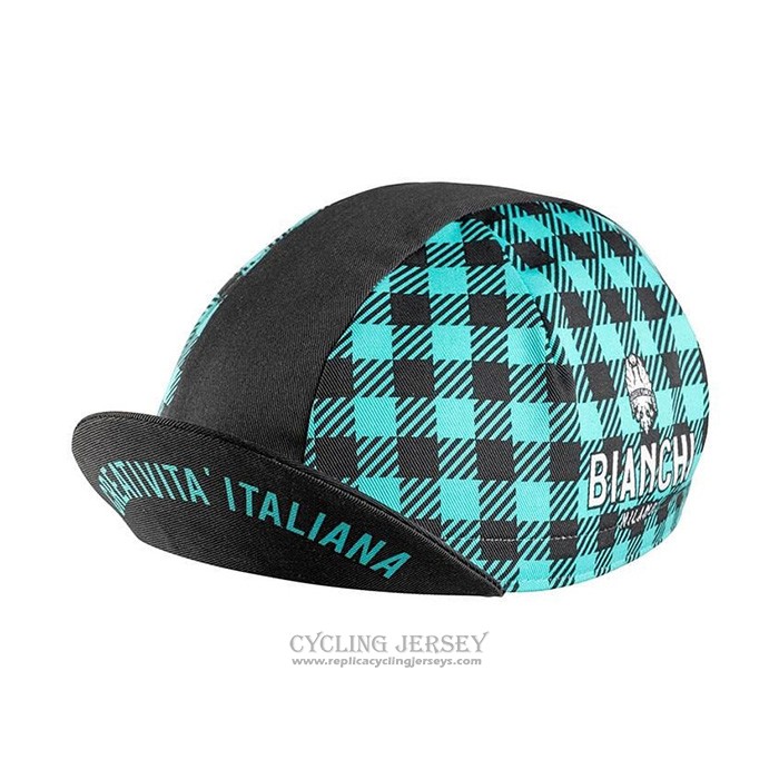 2021 Bianchi Cap Cycling Light Blue Black (1)